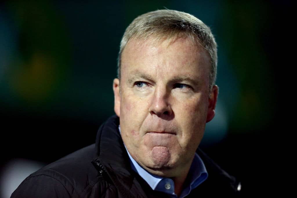 PORTSMOUTH, ENGLAND - NOVEMBER 13: Kenny Jackett, manager of Portsmouth looks on during the Checkatrade Trophy match between Portsmouth and Tottenham Hotspur U21 at Fratton Park on November 13, 2018 in Portsmouth, England. (Photo by Jordan Mansfield/Getty Images)