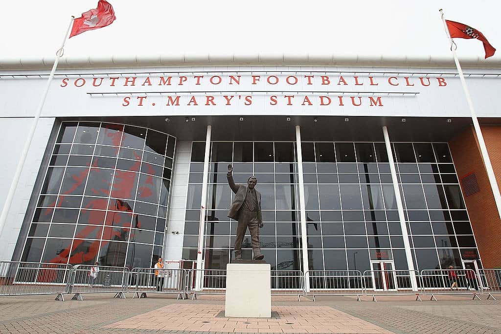 SOUTHAMPTON, UNITED KINGDOM - MAY 07: A general view of St. Mary's Stadium on May 7, 2011 in Southampton, England. (Photo by Matthew Lewis/Getty Images)