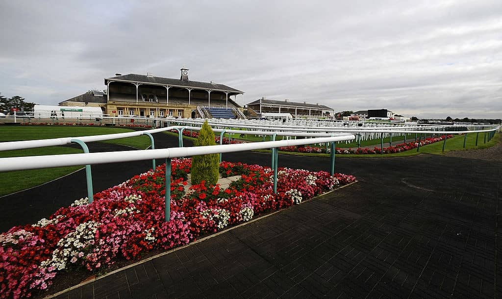 DONCASTER, ENGLAND - SEPTEMBER 11: A general view at Doncaster racecourse on September 11, 2013 in Doncaster, England. (Photo by Alan Crowhurst/Getty Images)